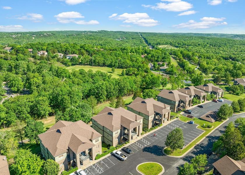 Missouri Branson West Aerial view