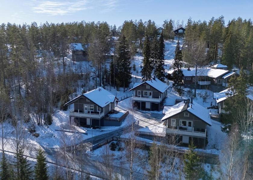 Central Finland Jamsa Land view from property