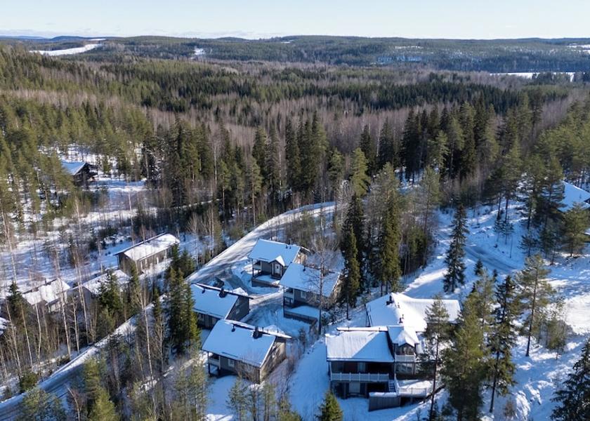 Central Finland Jamsa Aerial view