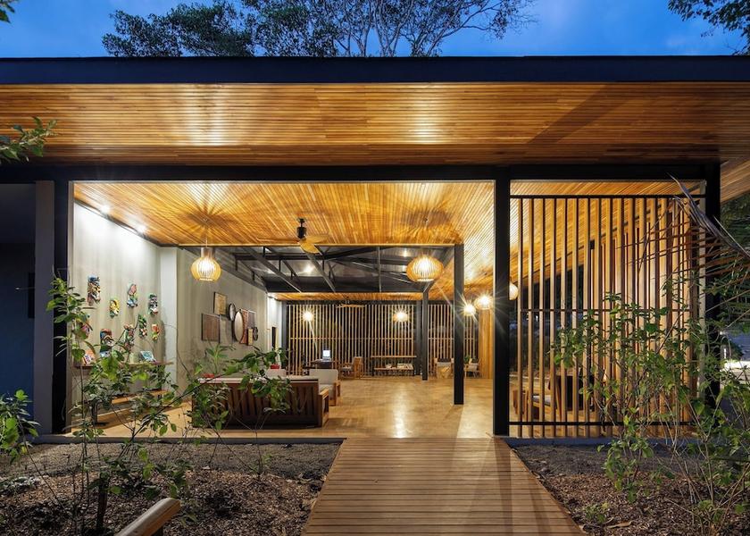 Puntarenas Province Puerto Jiménez Interior entrance