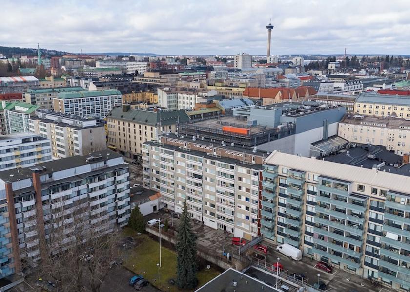 Pirkanmaa Tampere City view from property