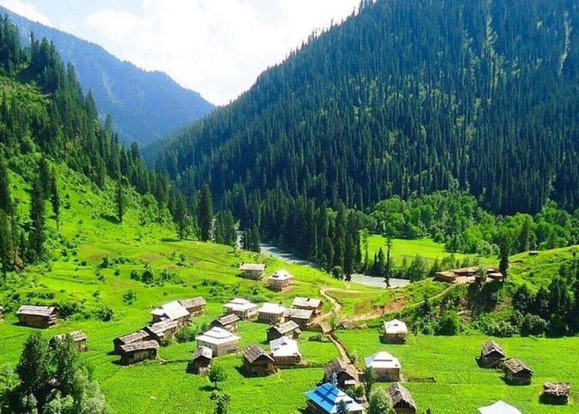 Azad Jammu and Kashmir Muzaffarabad Aerial view