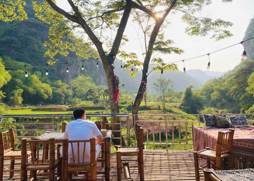 Phu Tho Province Mai Chau Outdoor dining