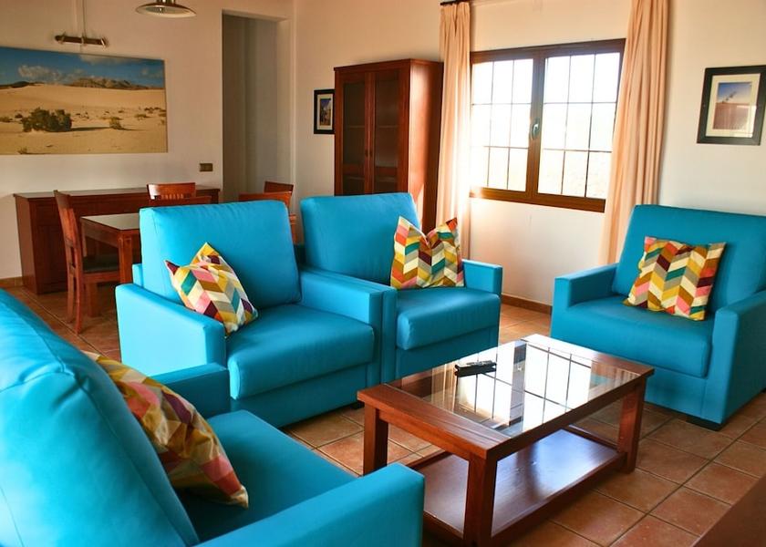 Canary Islands La Oliva Living area