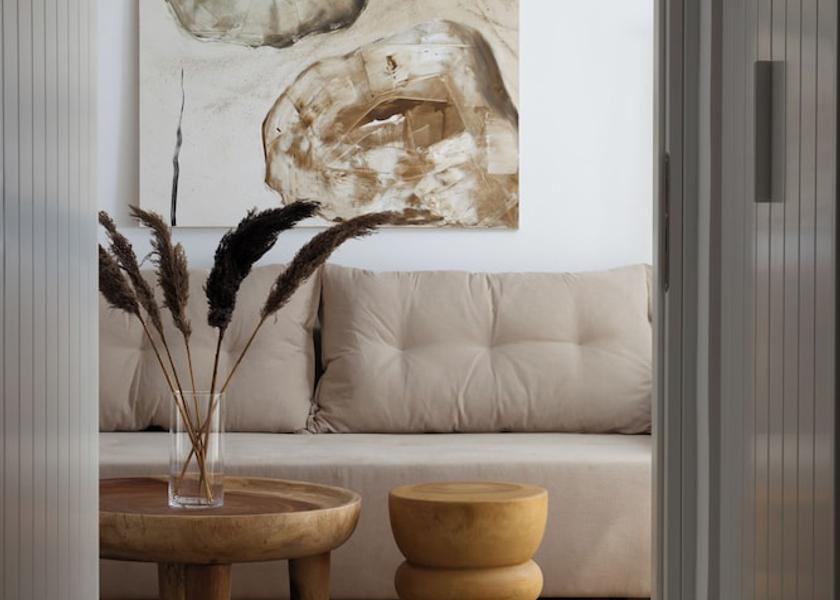 South Aegean Andros Living area