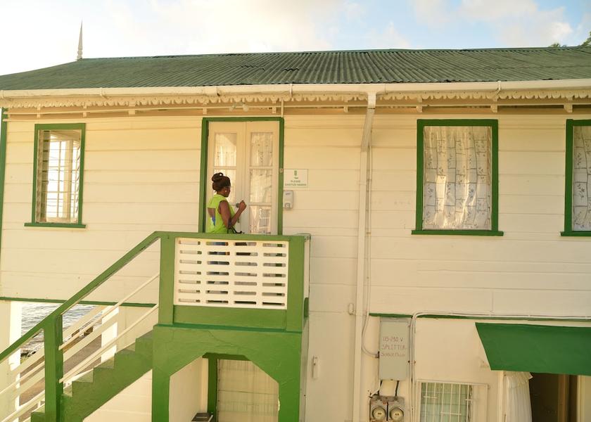 Tobago Charlotteville Front of property