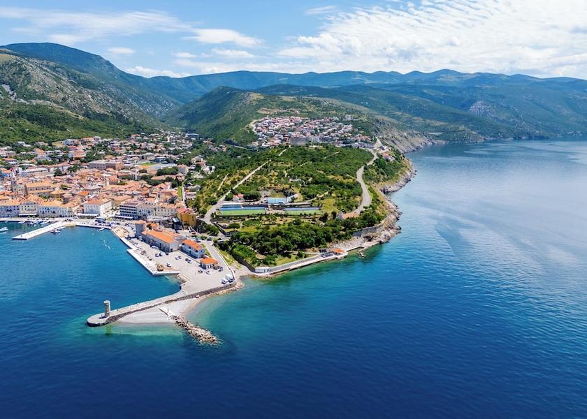 Lika-Senj Senj City view from property