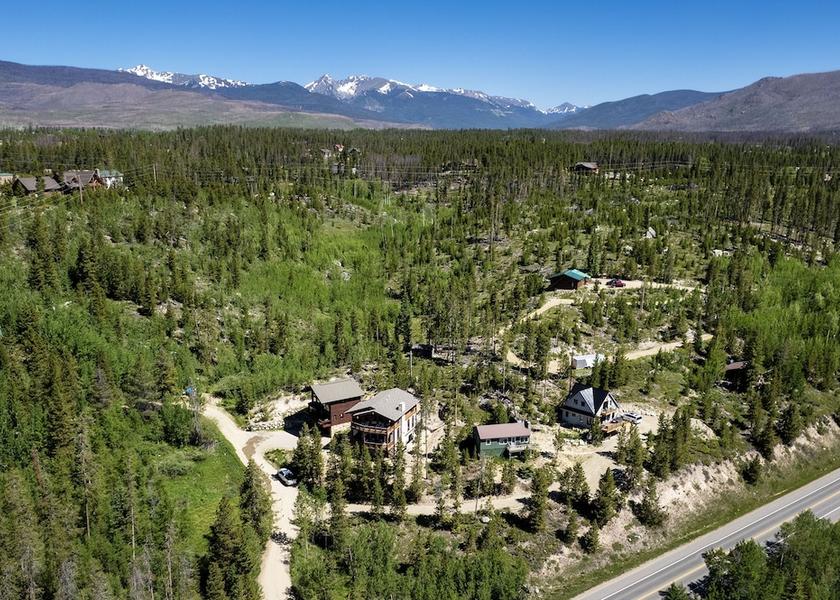 Colorado Grand Lake Aerial view