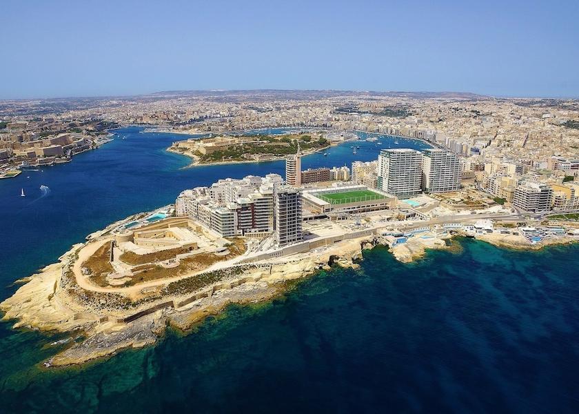 Central Region Sliema Aerial view