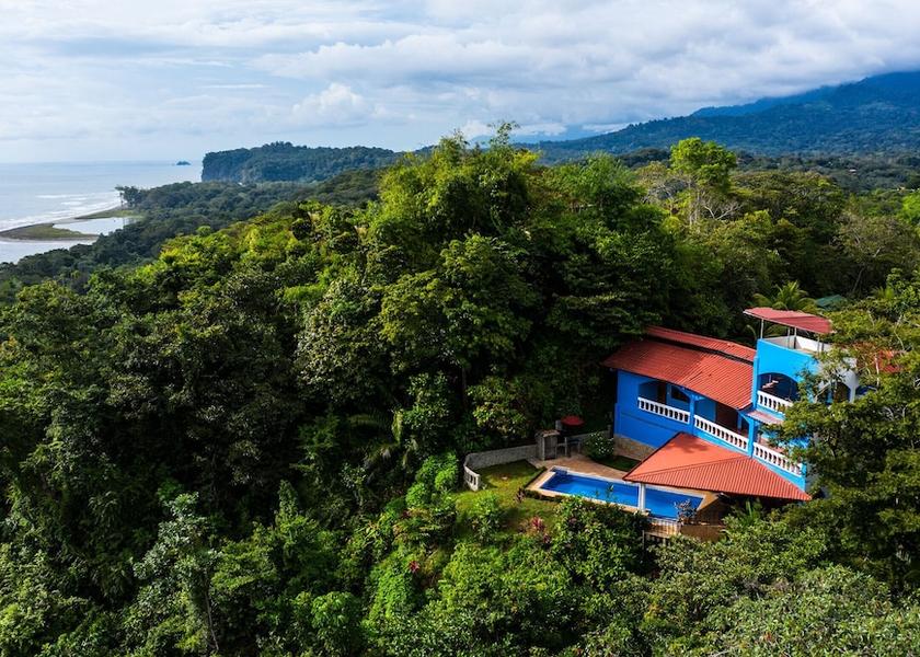 Puntarenas Province Ciudad Cortés Aerial view