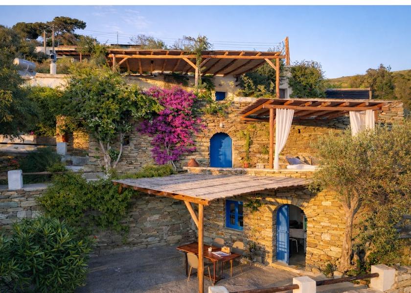 South Aegean Andros Terrace/patio