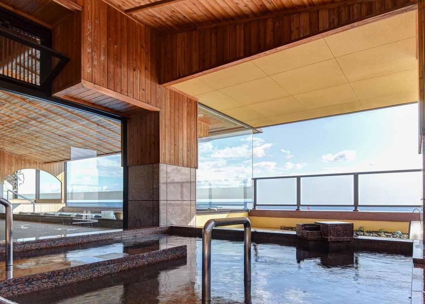 Hokkaido Rebun Hot spring bath