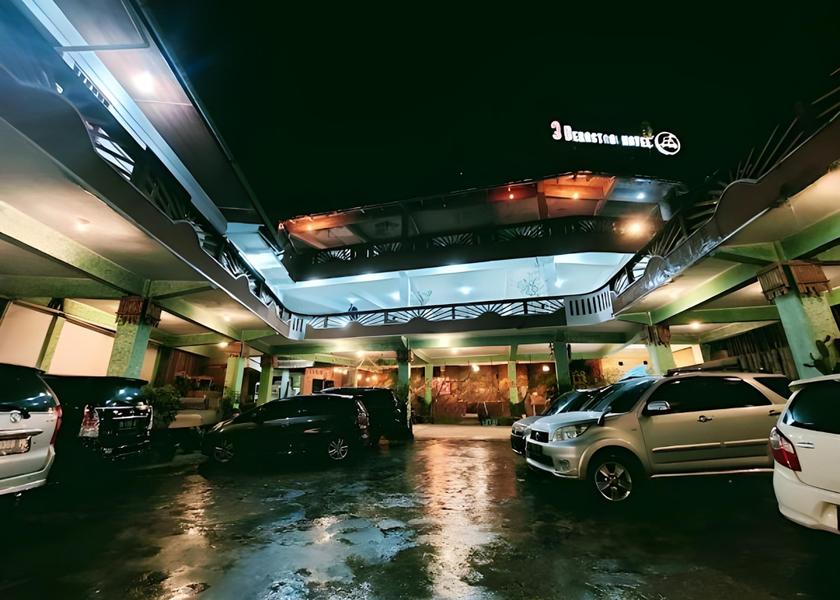 North Sumatra Berastagi Parking lot