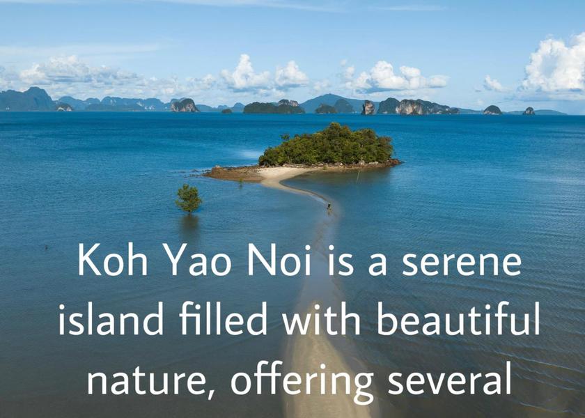 Phang Nga Province Ko Yao Attractions