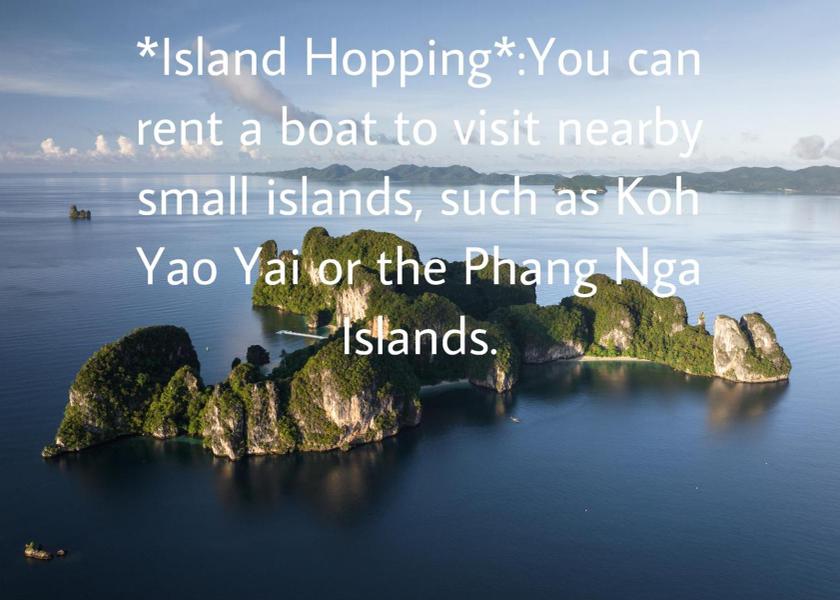 Phang Nga Province Ko Yao Attractions