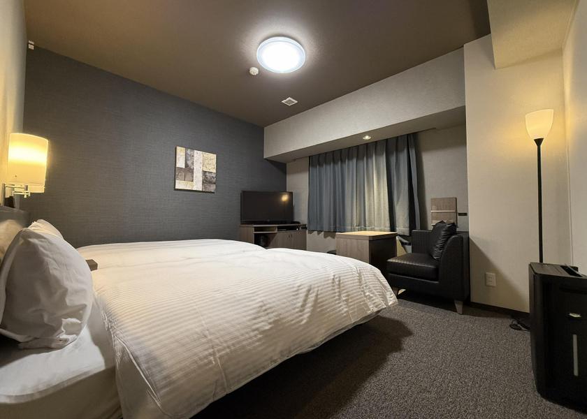 Gunma Maebashi Twin Room -Smoking, E-Cigarettes Only
