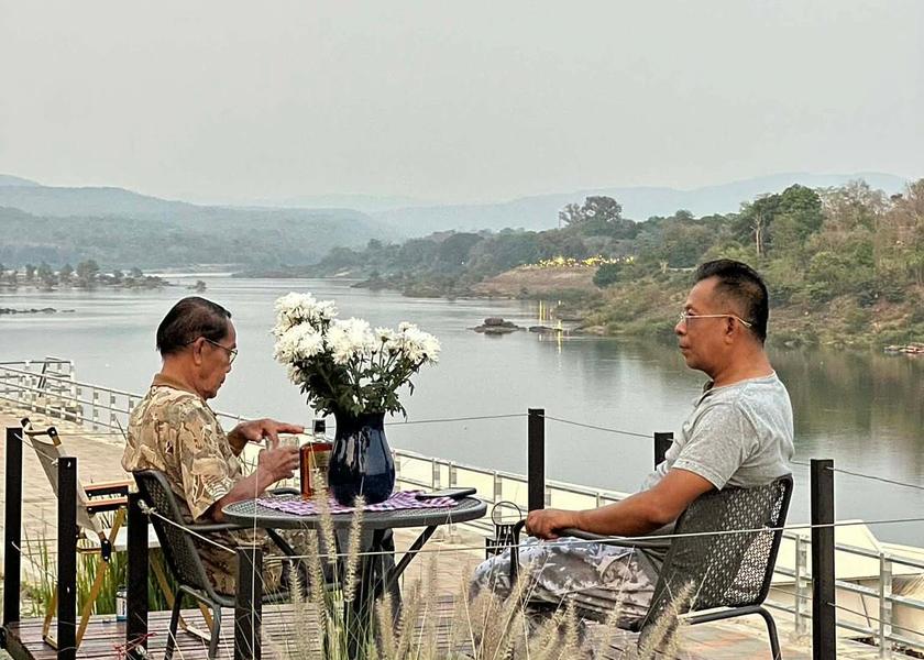 Ubon Ratchathani Province Khong Chiam View