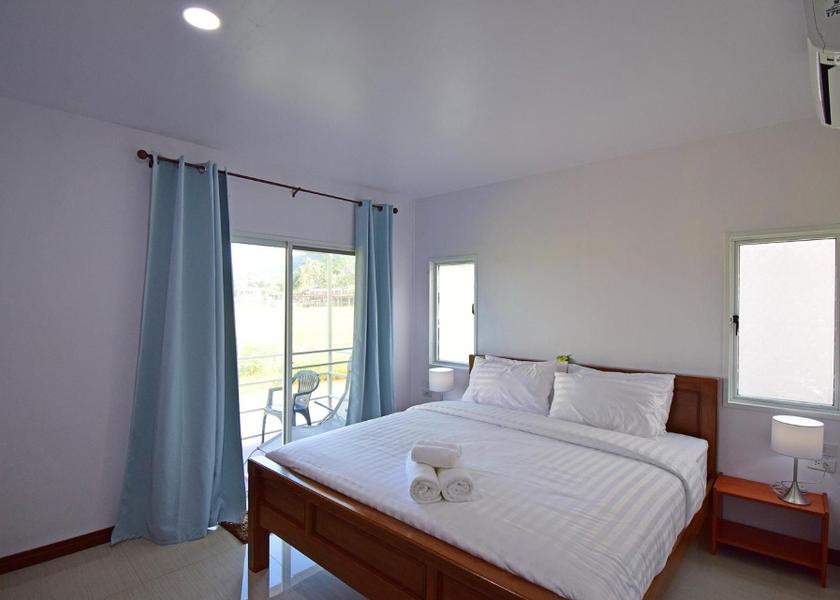 Phang Nga Province Ko Yao Double Room with Balcony and Sea View