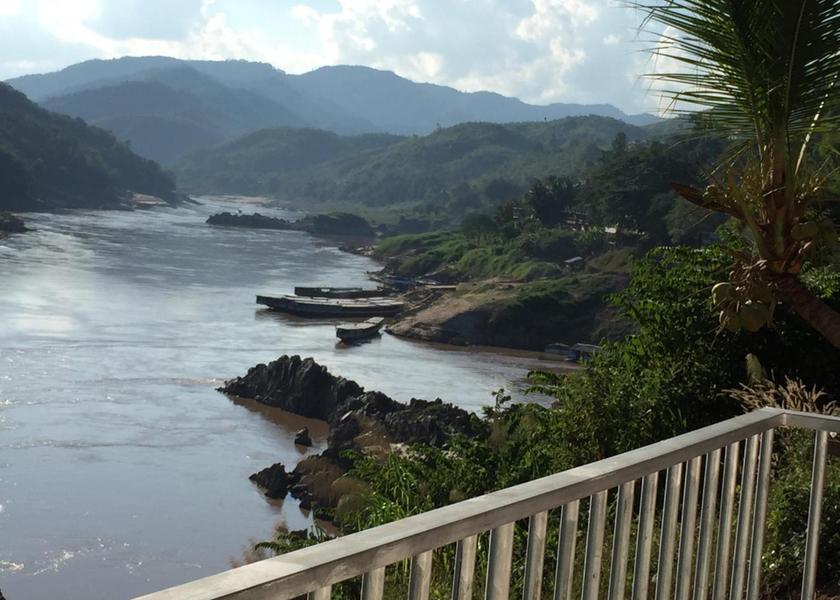Oudomxay Province Pakbeng View
