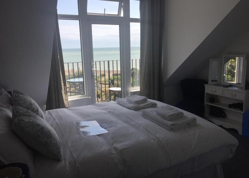England Eastbourne Double Room with Balcony and Sea View