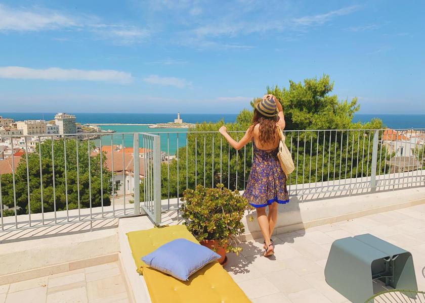 Puglia Vieste Balcony/terrace