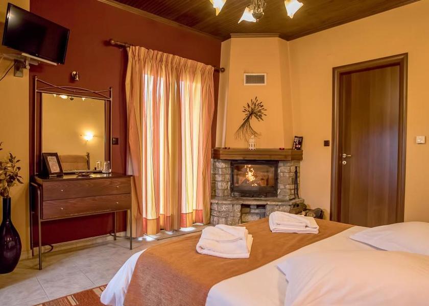 Thessaly Lake Plastiras Althea - Double Room with Lake View and Fireplace