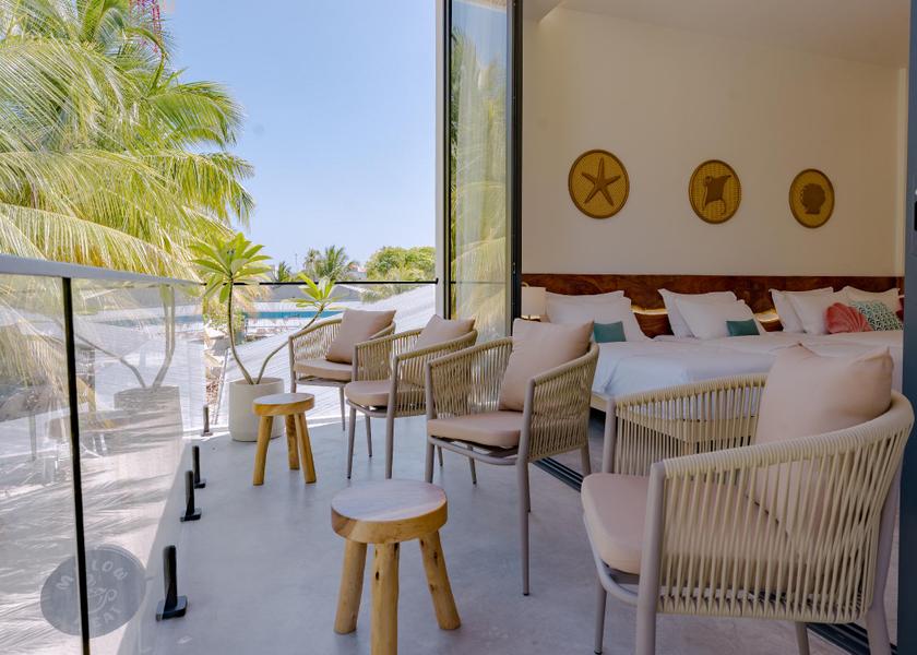 Baa Atoll Dharavandhoo Balcony/terrace