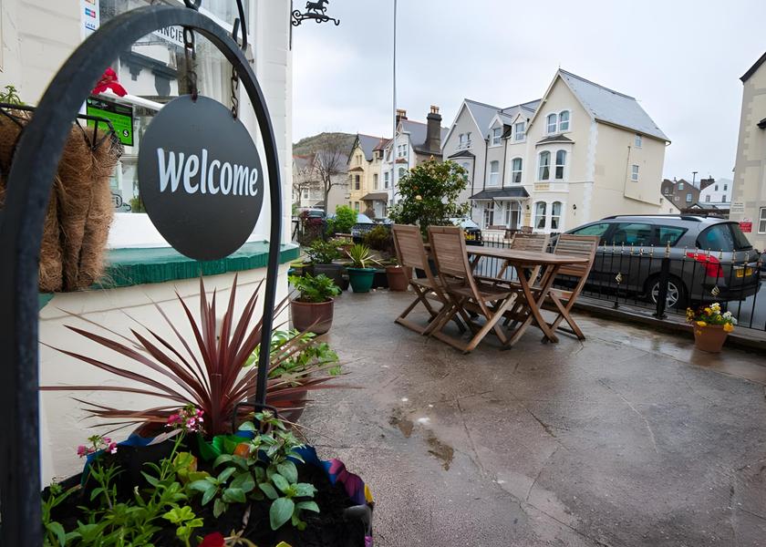 Wales Llandudno Balcony/terrace