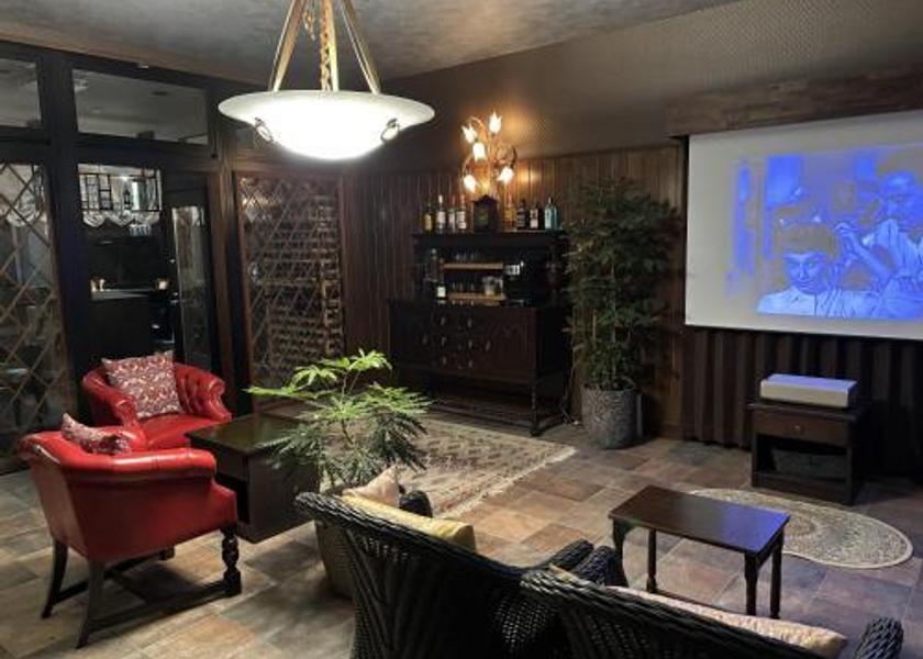 Okayama Mimasaka Shared lounge/TV area