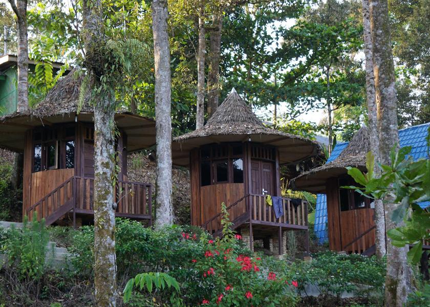 North Sumatra Bohorok Exterior view