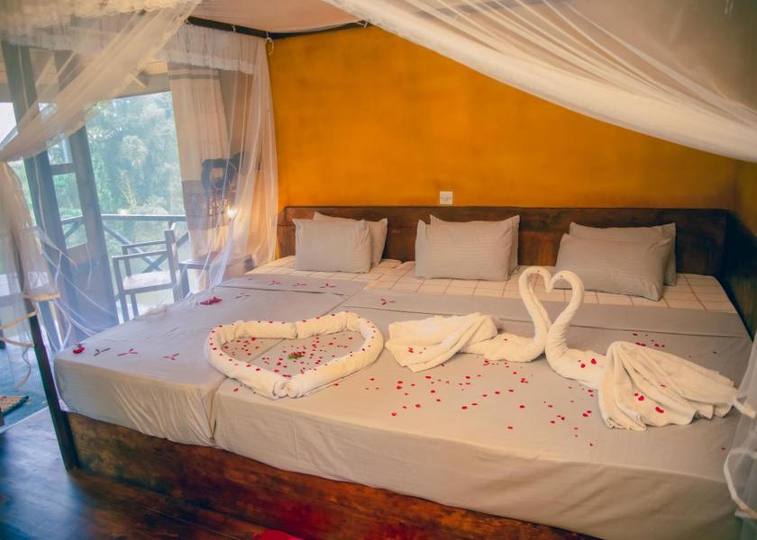 Southern Province Deniyaya Double Room with Lake View
