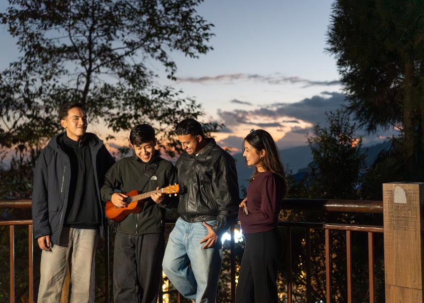 Sikkim Gangtok Hotel Exterior