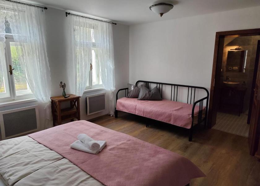 Moravian Silesian Region Mala Moravka Triple Room