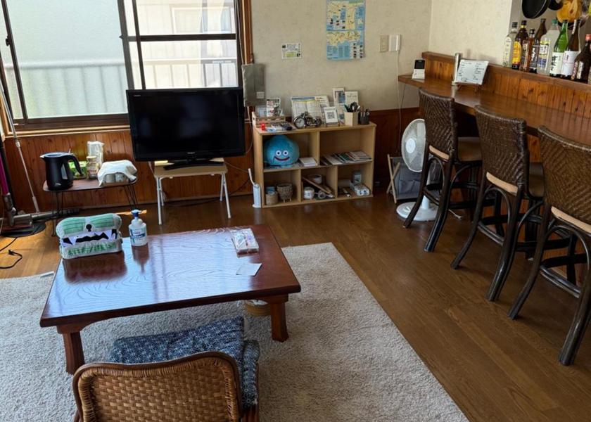 Kochi Tosashimizu Shared lounge/TV area