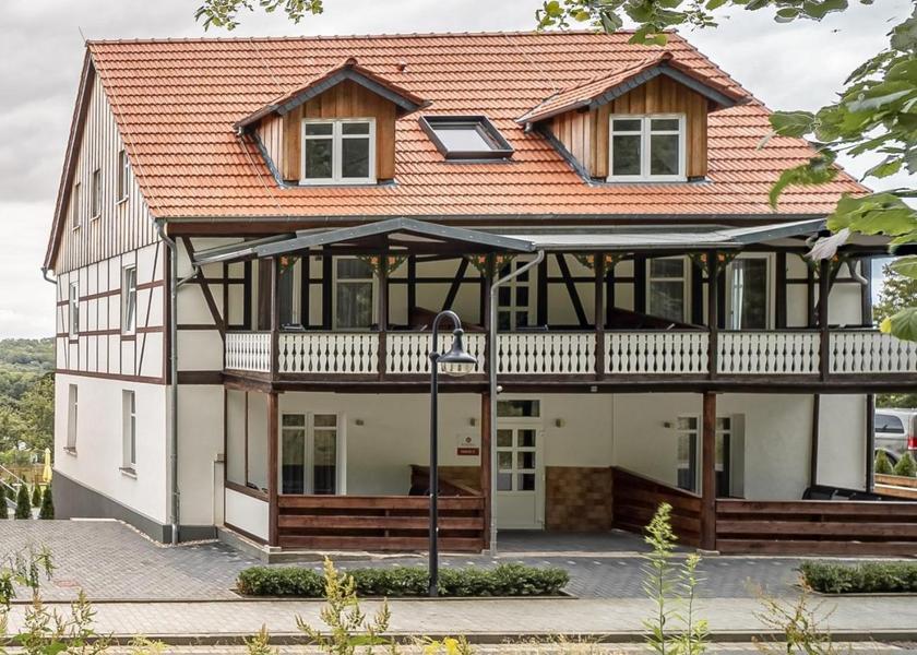 Saxony-Anhalt Quedlinburg Exterior view