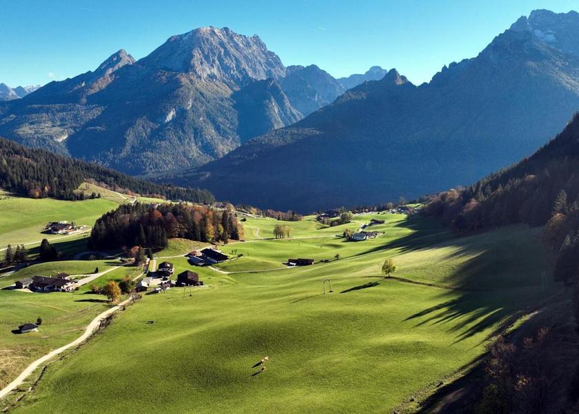 Bavaria Ramsau bei Berchtesgaden View