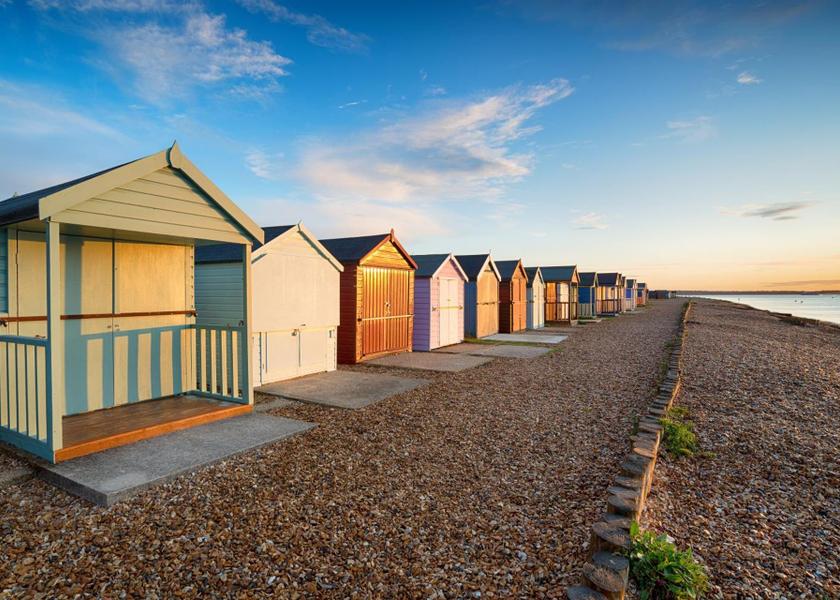 England New Milton Beach
