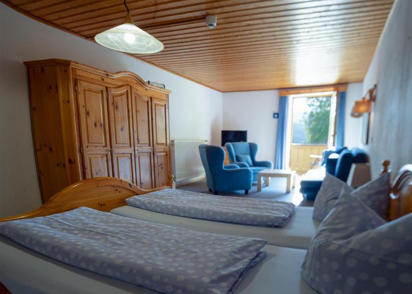 Bavaria Lam Double Room with Balcony (2 Adults + 1 Child)