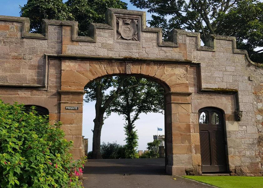 Scotland Anstruther Entrance