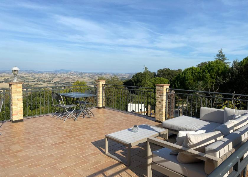 Marche Cingoli Balcony/terrace