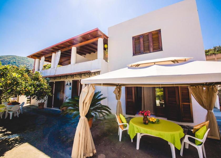 Sicily Lipari Exterior view
