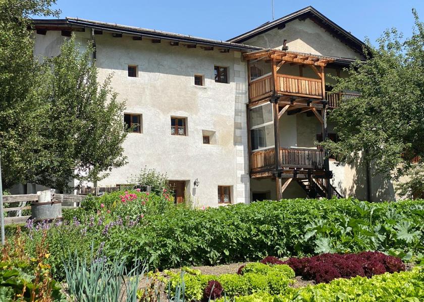 Graubünden Val Muestair Garden