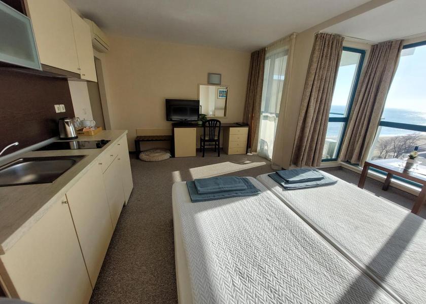 Varna Province Golden Sands Studio with Sea View