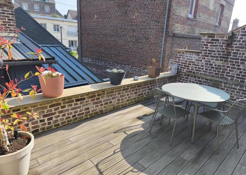 Normandy Dieppe Balcony/terrace