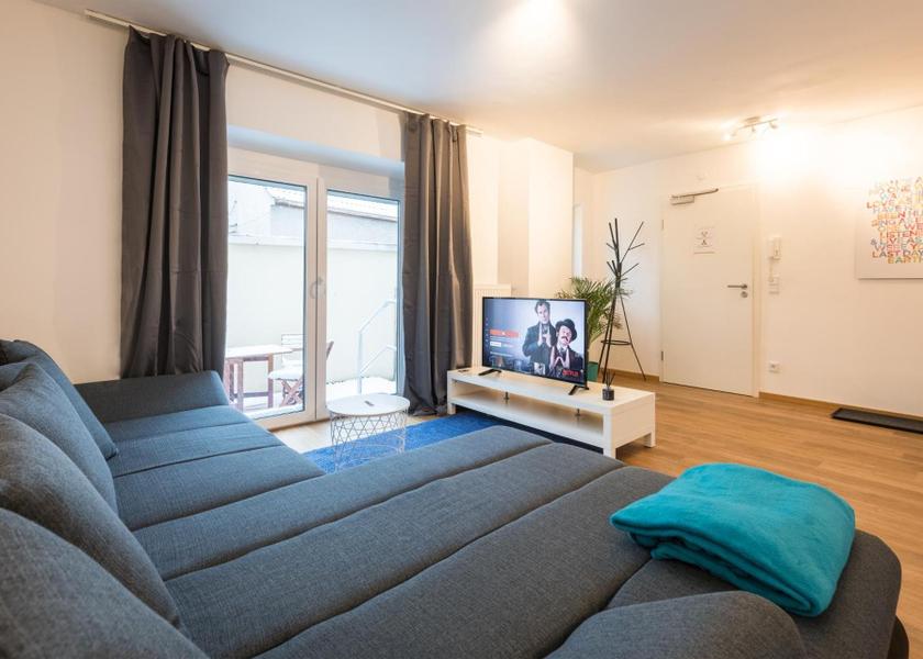 Bavaria Augsburg Comfort Suite with Terrace