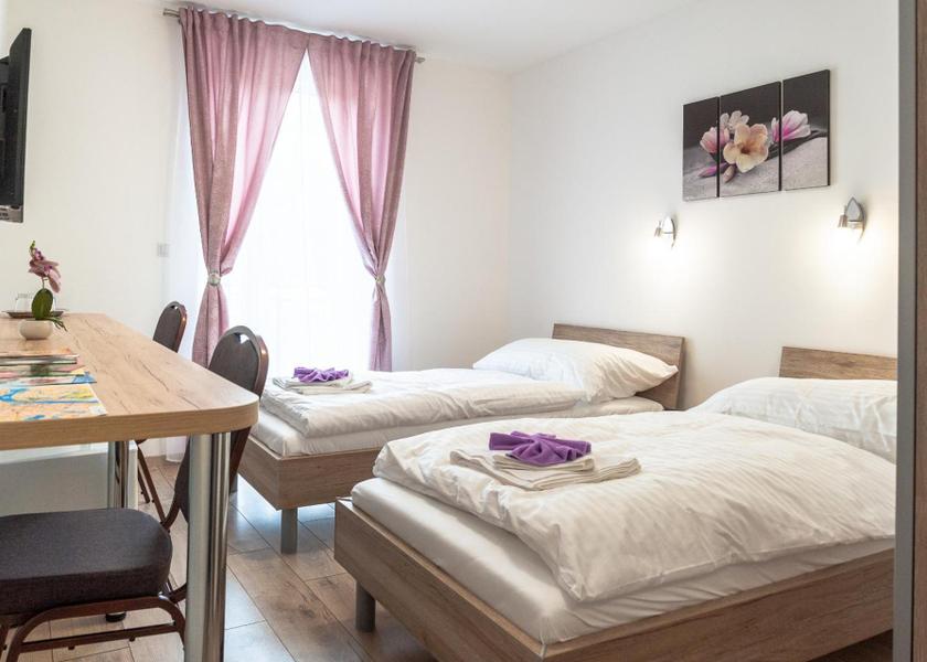 Csongrád Szeged Twin Room with Balcony