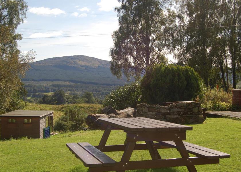 Scotland Killin Garden