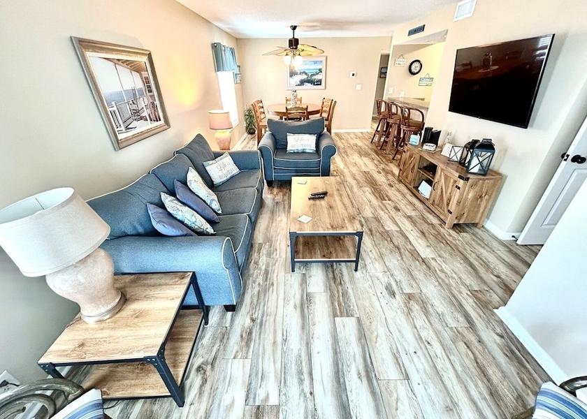 South Carolina Surfside Beach Living area