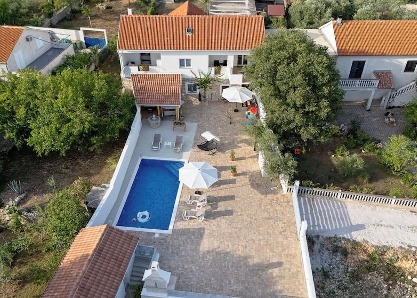 Zadar Novigrad Aerial view