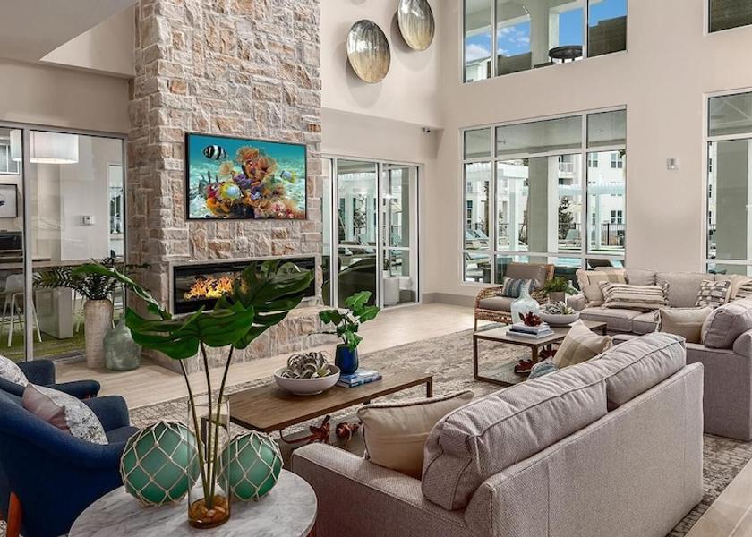 Florida Apopka Fireplace